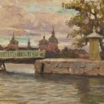 1354 6110 OIL PAINTING